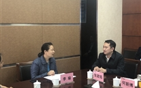 跃进村街道党工委李瑜书记到泛亚电竞集团宣讲二十大精神